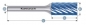 Preview: ZYA HM Frässtift für Stahl Mess. Zahnung HP 2 Schaft-3-6mm Zylinder blank oder Blue Tec