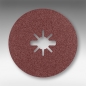 Preview: 25 Fiberschleifscheibe  X-Lock 125mm CS561 Korn 24-80 Profi Fiberscheiben Holz-Metall-Farbe Klingspor
