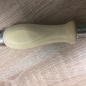 Preview: Profi Kurzbeitel Stechbeitel -Tiefloch, Seitenfase bis Spiegelseite, Rundheft Esche geölt, 6-40mm