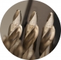 Preview: 2,5 mm Step Tech Turbo Step HSS-G Spiralbohrer Stufengeometrie Stufenbohrer Eisenbohrer für alles !!