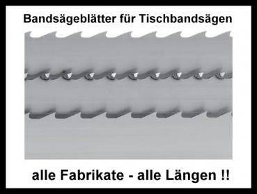 Güde GBS 305 Sägeband 2320x6x0,65mm Bandsägeblatt Holz Kunststoff Alu Hartholz
