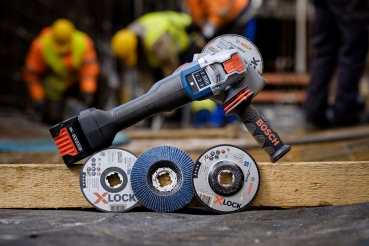 125 mm Fiber Schleifscheiben System X Lock Klingspor 125mm CS561 Korn 24-80 Profi 25 Stk.