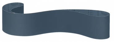 5 Klingspor Schleifbänder 75x2000mm K40-K80 CS416 Edelstahl,Zirkon Blau, Polyester Gewebe