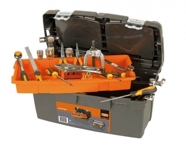 Preview: Bahco Werkzeugkoffer leer 600x305x295 mit Einsatz / 2 xKleinteilemagazin 4750PTB60