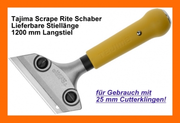 Tajima Bodenschaber Scrape Rite SCRL 1200 mm Universalschaber Bodenwerkzeug