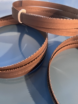 Preview: 3x AMW Sägeband Bi-Metall M42 HSS 1140 x13x0,65 mm 6/10 Scheppach MBS110 auch ALU