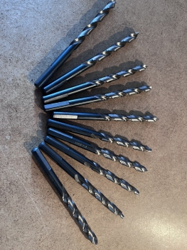 1 x Stück HSS-G Bohrer 6,5 x 148mm mm  Fensterbohrer Kunststoff Smart Step Tech  Tip DIN 340G