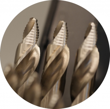 1 x Step Tech Bohrer  HSS-G  Kassette  1-13 mm , 0,5 mm steigend   25 tlg Spiralbohrer Stufenbohrer