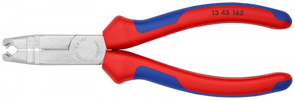 Knipex Abmantelungszange Abisolierzange 1345 VDE 2k-Griff vercromt Neuheit TOP Elektriker