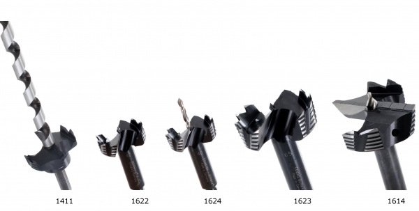 Famag Treppenbohrer Staketenbohrer mit Spitze u Vorbohrer 15-16-16,2-18-20-22-25-30 mm n Auswahl