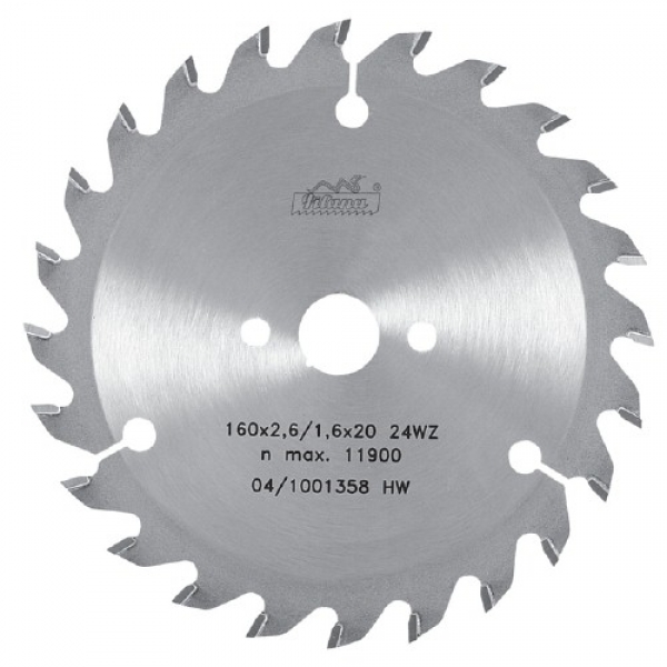 Fein SSK660  HM Sägeblatt 160 x 20 mm Z 24 W Handkreissägeblatt große Zähne!! Nachschärfbar