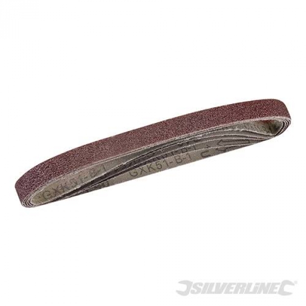 10 x Bandfeilbänder 13 x 457 mm Bänder Gewebeschleifband Bandschleifer 40,60,80,120 - Kopie - Kopie
