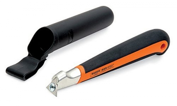 Bahco Farbschaber SET 625 -25mm  Holster + 3 Klingen extra  Universalschaber Farbkratzer Hartmetall