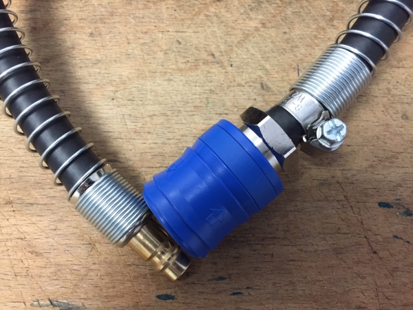 Riegler Druckluft Sicherheitskupplung Tülle 6,8,9,10,13mm Gewinde 1/4, 3/8,1/2, Auss + Inn