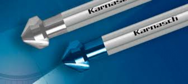 Karnasch, Kegelsenker 90°, extra Lang ,Senker, CBN, HSS-XE, Blue-TEC, Ø 6,3 - 25,0mm, DIN335C