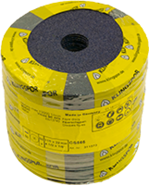 25 Fiberschleifscheibe 125mm CS565 Korn 24-100 Klingspor Fiberscheiben Edelstahl V2/V4a