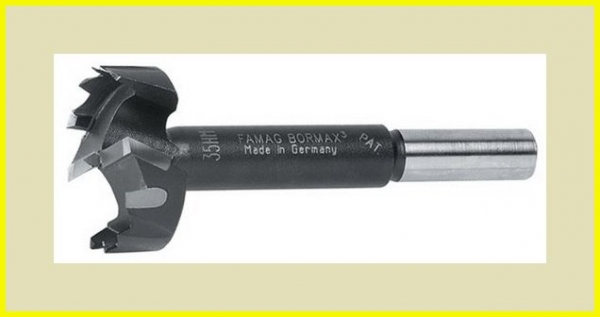 Famag HM Bohrmax Forstnerbohrer Kunstbohrer 15-60 mm 1663 Hartmetall